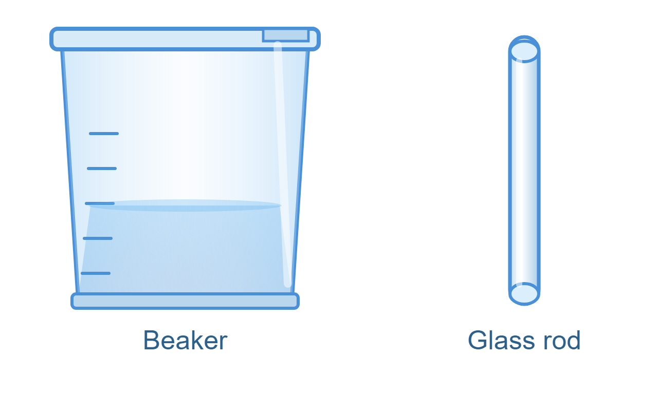 Laboratory setup for the preparation of synthetic vinegar